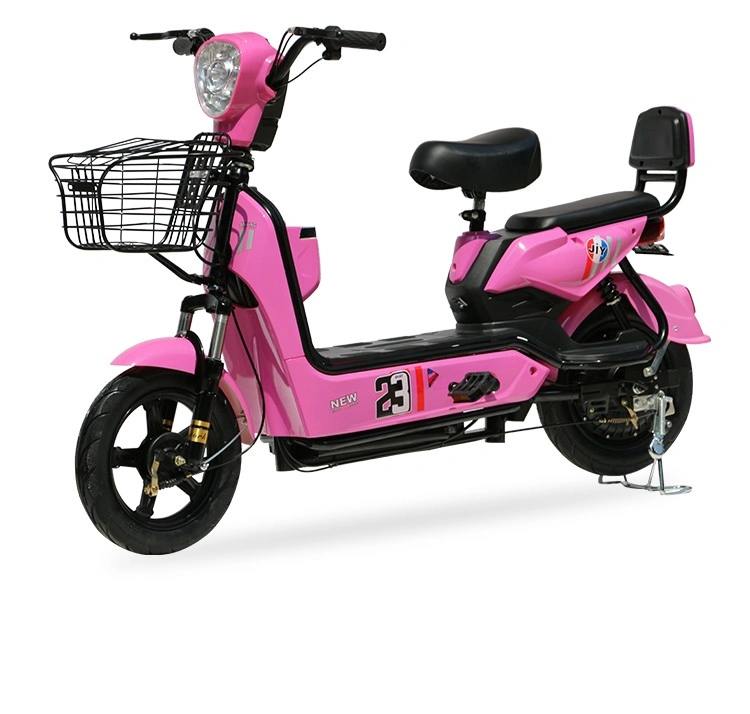 The Electric Scooter with Two Separate Seats Is Equipped with 500W Motor 12ah Lead-Acid Battery