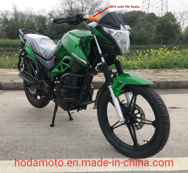 Electric Motorcycle Popular Taxi Street Motorcycle Bodaboda Cross Bike 3000W 72V40ah (HD3000W-9P)